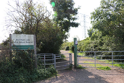 Nature reserve entrance